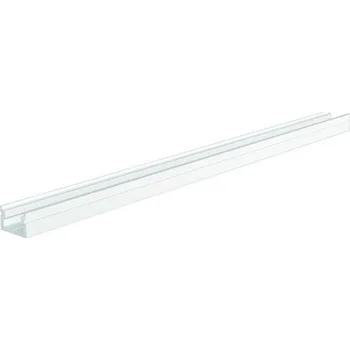 LED páska LIGHT IMPRESSIONS Profil U plochý AU-01-05 matná bílá délka 2m - LIGHT IMPRESSIONS IMPR 970085