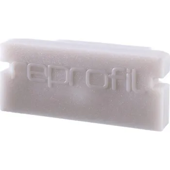 LED páska LIGHT IMPRESSIONS Koncovka P-AU-01-12 šedá 18 mm 2 ks - LIGHT IMPRESSIONS IMPR 978021