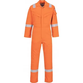 Pracovní obuv Antistatická kombinéza Bizflame Work vel. XXXL Oranžová Standardní délka