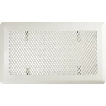 Větrací mřížka Ventilační mřížka ke krbu Km Express bílá