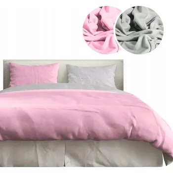 Povlečení POVLEČENÍ Z MIKROFLEECU 160x200 + 1x50x60 Dvoubarevné, Hřejivé a Příjemné na Zimu