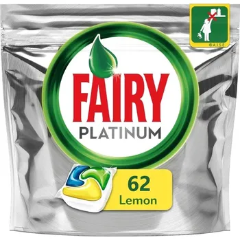 Fairy Platinum All in One Kapsle do myčky nádobí Lemon 62 kusů