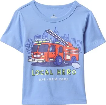 Chlapecké tričko GAP GRAPHIC 12-18M Světle modrá, Mix