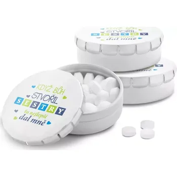 Bonbon Sablio Mentolky Když Bůh stvořil sestry - 3 ks