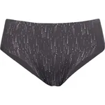 Dámské kalhotky SLOGGI ZERO FEEL 2.0 FESTIVE HIPSTER M Černá, Stříbrná