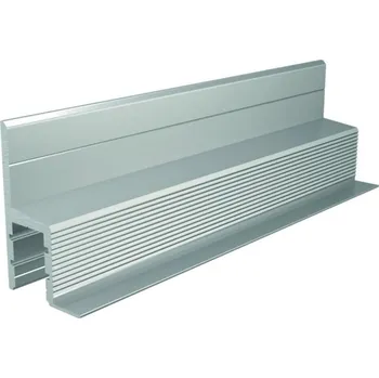 LED páska LIGHT IMPRESSIONS Deko-Light sádrokartonový-profil stropní římsa EL-03-10 stříbrná elox 2000 mm - LIGHT IMPRESSIONS IMPR 975483