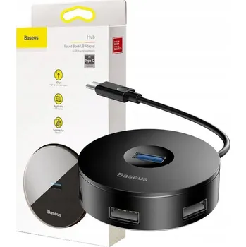 USB hub Hub 4v1 USB-C na USB 3.0 + 3x USB 2.0 Baseus 15 cm