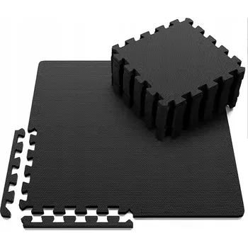 Obraz Podložka na cvičení Fitli 240 cm x 120 cm černá