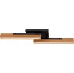 LIGHT IMPRESSIONS Deko-Light stropní přisazené svítidlo MADERA 100-240V AC/50-60Hz 15,00 W 3000 K 1120 lm 810 černá - LIGHT IMPRESSIONS IMPR 348147