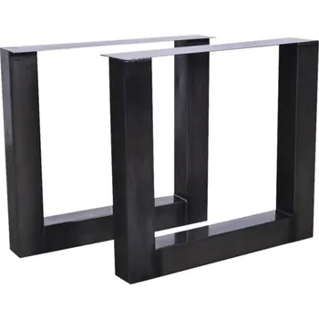 Nábytkové kování Nábytková noha U Buildify lakovaná ocel 100x720x780 mm, 2 ks