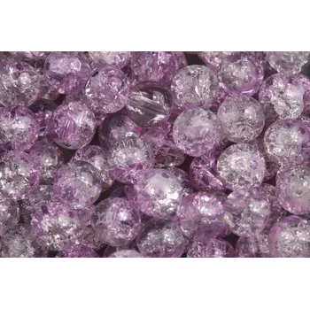 Dětské navlékací korálky Praskané kuličky č.24 - 8mm