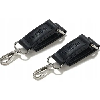 Kočárek La Millou Upevňovací Klipy na Kočárek Black Silver Držáky