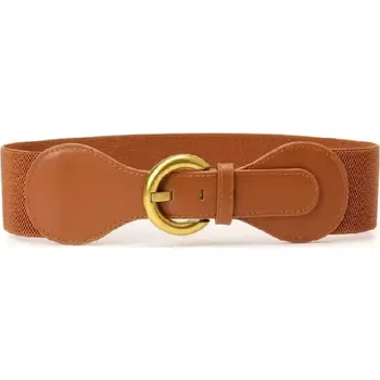 Opasek Dámský strečový pružný pásek HATRY Hnědý