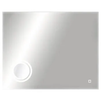 Zrcadlo Zrcadlo do koupelny s osvětlením v rámu Cordia COSMETIC LINE s ochranou proti zamlžení 65 x 120 cm IP 44