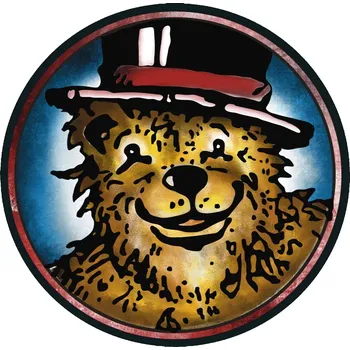 Puzzle Kulaté puzzle CURIOSI Picoli – medvěd, 33 dílků