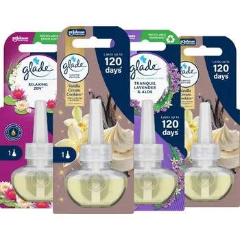 Glade Náplň do elektrického osvěžovače vzduchu Sada 20ml x4