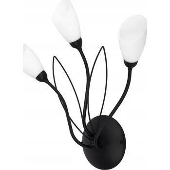 Nástěnné svítidlo Kovové nástěnné svítidlo BRITOP Lighting 3xG9 Max.6W LED Bílé skleněné stínidla