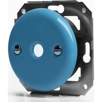 Elektrická zásuvka Nástěnná zásuvka JLM modrá