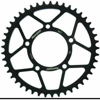 Řetězová sada pro motocykl Řetězová rozeta SUPERSPROX RFE-823:45-BLK černý 45 zubů, 520