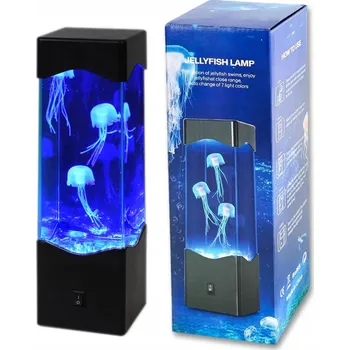 Lampička LAMPA LÁVA LED MEDÚZA LAMPKA MEDÚZY AKVÁRIUM NOČNÍ RGB NA STŮL