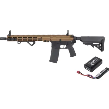 Airsoftová zbraň Specna Arms SA puška M4 Carbine M-LOK (SA-E22 EDGE™ 2) - Chaos Bronze