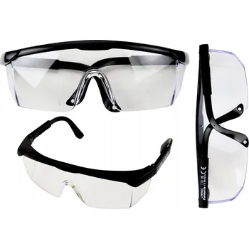 ochranné brýle Ochranné brýle s nastavitelnými stranicemi, černé