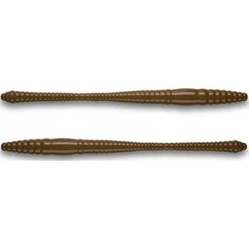 Umělá nástraha Libra Lures Nástraha Rubber Dying Worm 7cm 038 HNĚDÝ SÝR 1 ks