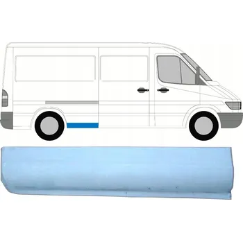 Blatník karosérie Opravný díl zadního blatníku pro Mercedes Sprinter 1995-2006 / Pravý