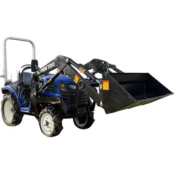 Zahradní traktor Tauros ZX25b 4x4 - malotraktor s čelním kakladačem TZ02 sestavíme / připravíme k provozu / dovezeme / předvedeme - vše ZDARMA (platí do 100 km od Litomyšle)