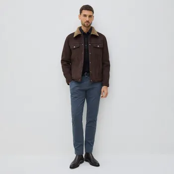 Pánské kalhoty Reserved - Kalhoty chino slim fit - ocelově modrá - 262BK-95P - 262BK-95P-38