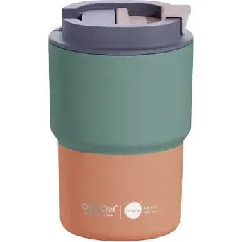 Termoska ASOBU Cestovní termohrnek Asobu Mini Pick-Up 350ml - Pastel Green