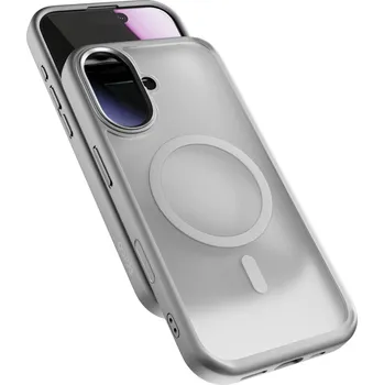 Pouzdro na mobilní telefon Zadní kryt Epico HeroMatte Mag+ Case pro Apple iPhone 17, šedá