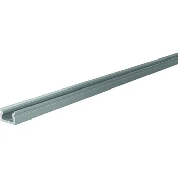 LED páska LIGHT IMPRESSIONS Profil U plochý AU-01-05 eloxovaný hliník délka 2m - LIGHT IMPRESSIONS IMPR 970081