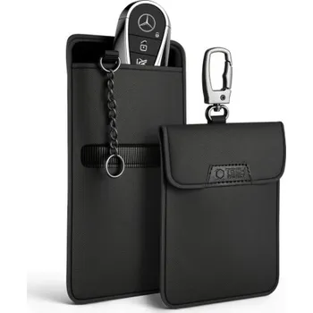 Pouzdro na mobilní telefon Tech-Protect | Tech-Protect KLR400 pouzdro na blokovanie signálu ovládaču auta, černé