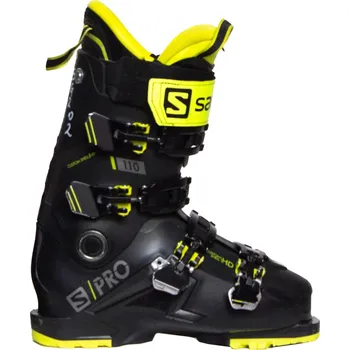 Sjezdové lyže SALOMON 2ND LIFE - SALOMON S Pro 110, 40.5 EU, dobrý stav 26cm VÍCEBAREVNÁ