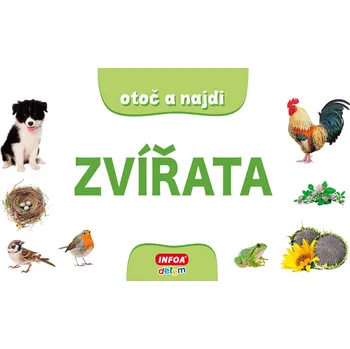 Bystrá hlava Zvířata otoč a najdi