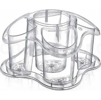 Odkapávač na nádobí Odkapávač na příbory POLY transparentní