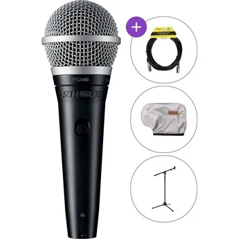 Mikrofon Shure PGA48-XLR-E SET Vokální dynamický mikrofon