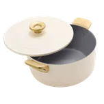 GreenPan Hrnec s nepřilnavým keramickým povrchem na pomalé vaření, Stanley Tucci, Ø 26 cm / 6,5 l, krémová CC007806-004