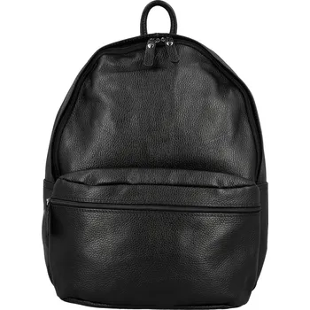 Městský batoh Trendy dámský kožený batoh Sakis, černý