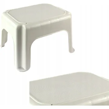 Taburet Taburet Katex bílý 18 cm