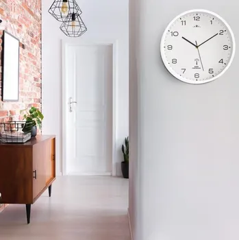 Hodiny monzana® Rádiem řízené hodiny Ø31cm | bílé