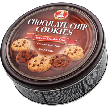 Patisserie Matheo Čokoládové Cookies v plechové dóze 454 g