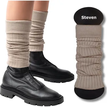 Dámské ponožky Podkolenky Steven hladké, univerzální velikost