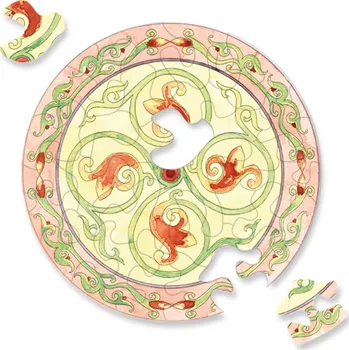 Puzzle Kulaté puzzle CURIOSI Picoli Rostlina 33 dílků