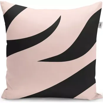 Polštář Sablio Polštář Růžový vzor zebry - 40x40 cm