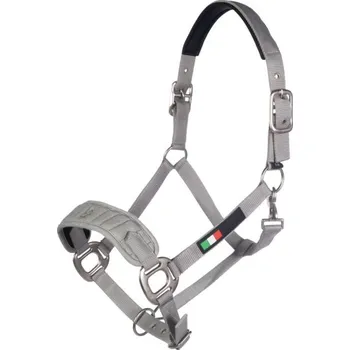 Ohlávka Livigno Lauria Galleri, kamenná šedá, Pony