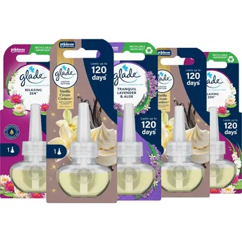 Glade Náhradní náplň do elektrického osvěžovače vzduchu Sada 20ml x5