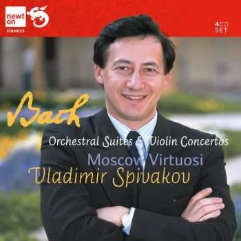 Zahraniční hudba 4CD Vladimir Spivakov: J. S. Bach: Orchestral Suites & Violin Concertos 2011