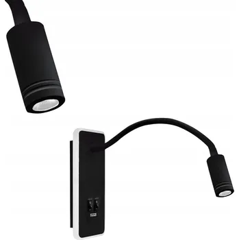 Nástěnné svítidlo Nástěnné svítidlo Milagro černé, integrovaný LED zdroj 10 W